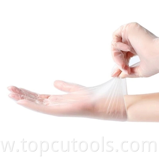 PVC Vinyl Gloves, Disposable One Way Use, Powder Free